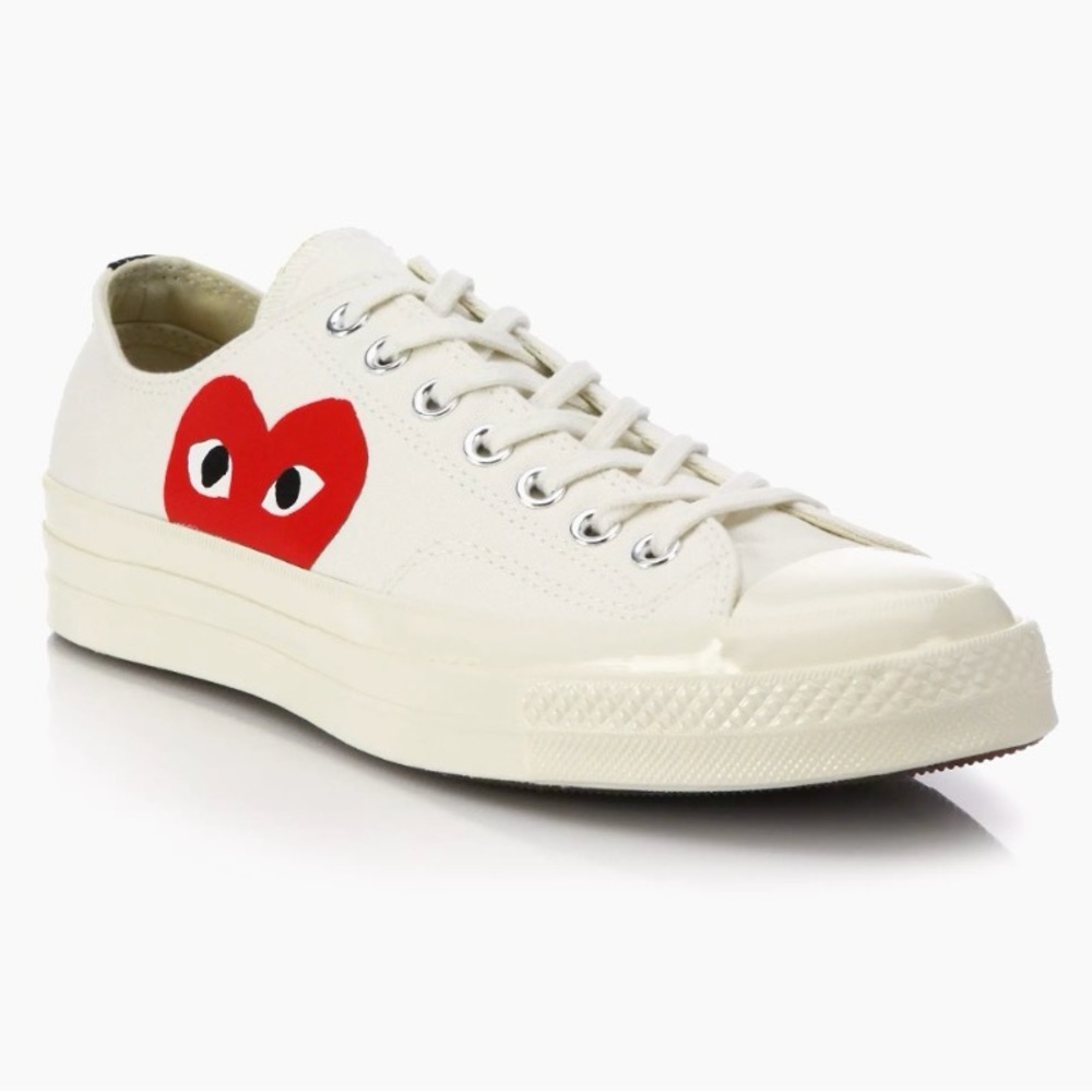EUC 5M/7W Comme des Garcons PLAY x Converse Chuck Taylor Sneakers
